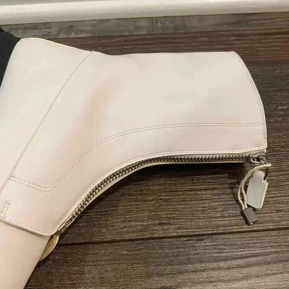 NWT Stuart Weitzman $830 Charli Sport Platform Booties Block Heel White Size 7B - Picture 12 of 14